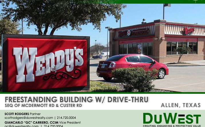 Pictures of Retail, Restaurant property located at 2025 McDermott Dr, Allen, TX 75013 for lease - image #1