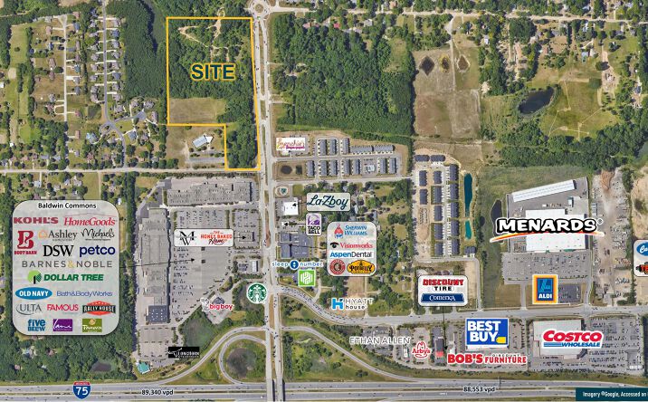 Pictures of Retail, Restaurant property located at Baldwin & Morgan Roads, Orion Township, MI 48359 for lease - image #1