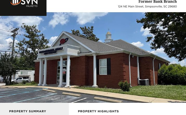 Pictures of Office property located at 124 Northeast Main Street, Simpsonville, SC 29681 for lease - image #1