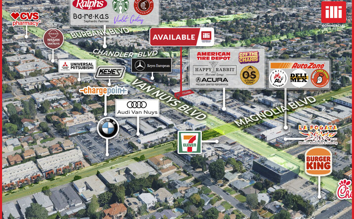 Pictures of Retail property located at 5244 Van Nuys Boulevard, Los Angeles, CA 91401 for lease - image #1