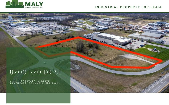Pictures of Industrial, Land property located at 8700 Interstate 70 Drive Southeast, Columbia, MO 65201 for lease - image #1