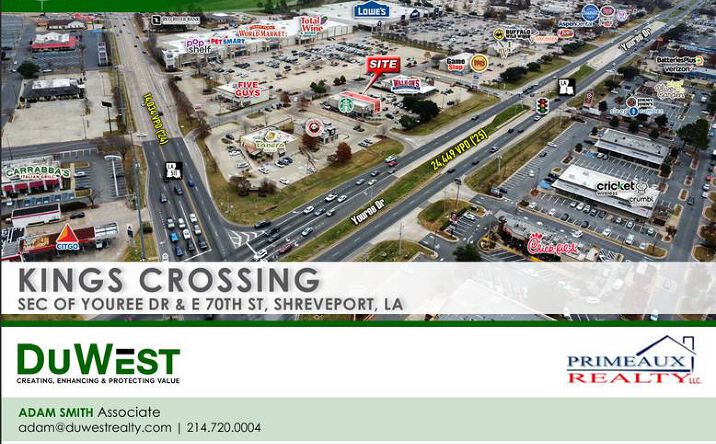 Pictures of Retail property located at 7013 Youree Drive, Shreveport, LA 71105 for lease - image #1