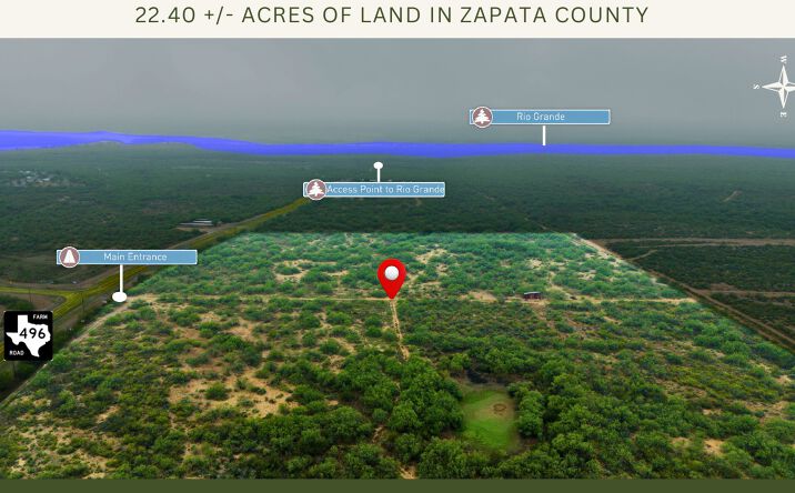 Pictures of Land property located at Farm to Market 496, Zapata, TX 78076 for lease - image #1