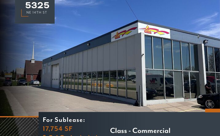 Pictures of Industrial property located at 5325 NE 14th Street, Des Moines, IA 50313-2007 for lease - image #1