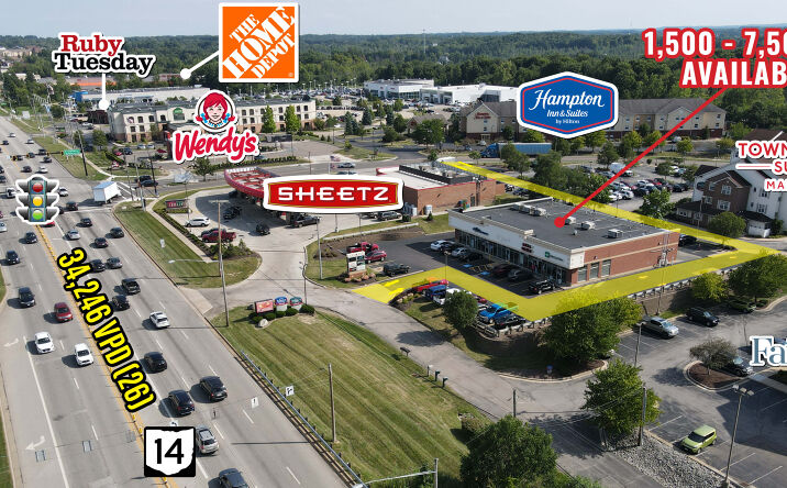 Pictures of Retail, Restaurant property located at 9757 Ohio 14, Streetsboro, OH 44241 for lease - image #1