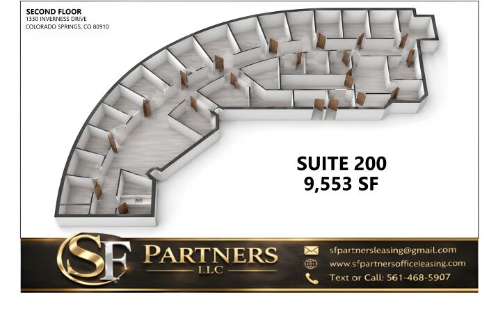 Pictures of Office property located at 1330 INVERNESS DR, COLORADO SPRINGS, CO 80910 for lease - image #1