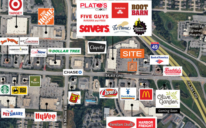 Pictures of Retail, Land property located at 1720 East North Avenue, Belton, MO 64012 for lease - image #1