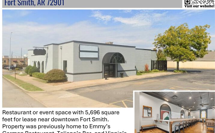 Pictures of Retail, Restaurant property located at 200 N 13th St, Fort Smith, AR 72901 for lease - image #1