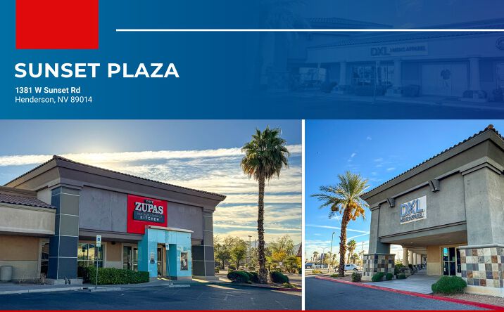 Pictures of Retail property located at 1381 W Sunset Rd, Henderson, NV 89014 for lease - image #1