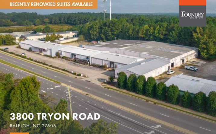 Pictures of Industrial property located at 3800 Tryon Road, Raleigh, NC 27606 for lease - image #1