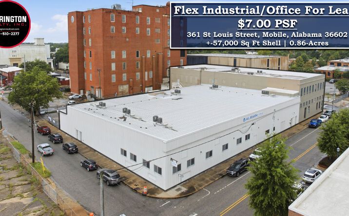 Pictures of Office, Industrial property located at 361 St Louis Street, Mobile, AL 36602 for lease - image #1