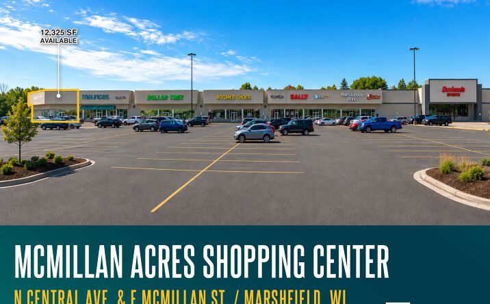 Pictures of Retail property located at 1819 - 1921 N. Central Avenue, Marshfield, WI 54449 for lease - image #1