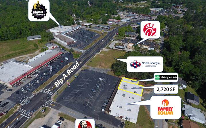 Pictures of Retail property located at 703 Big A Rd, Toccoa, GA 30577 for lease - image #1