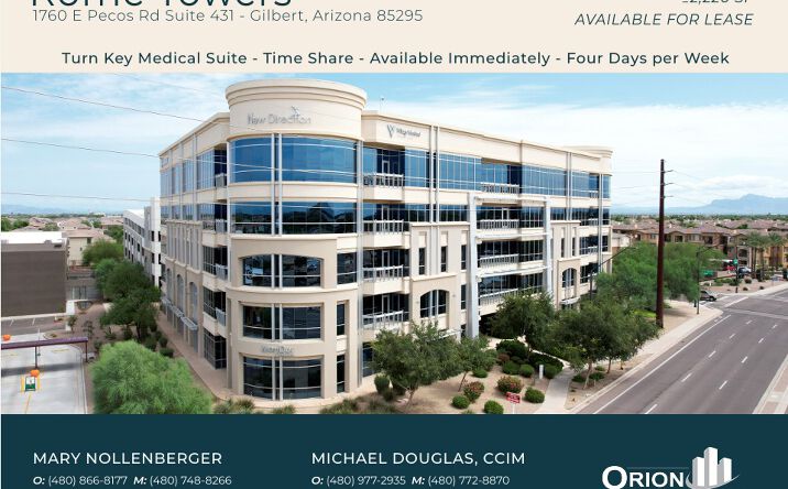 Pictures of Office property located at 1760 E Pecos Rd Suite 431, Gilbert, AZ 85295 for lease - image #1