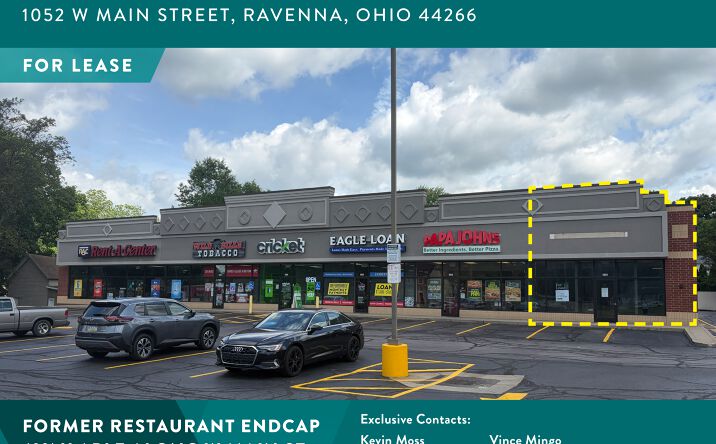 Pictures of Retail property located at 1052 West Main Street, Ravenna, OH 44266 for lease - image #1