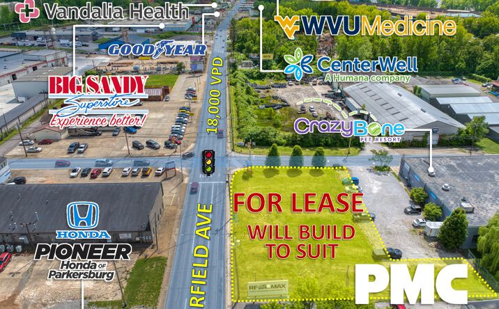 Pictures of Land property located at 1903 GARFIELD AVE, PARKERSBURG, WV 26101 for lease - image #1