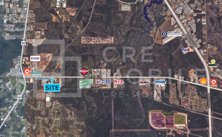 Pictures of Land property located at 5275 Hamilton Boulevard, Theodore, AL 36582 for lease - image #1