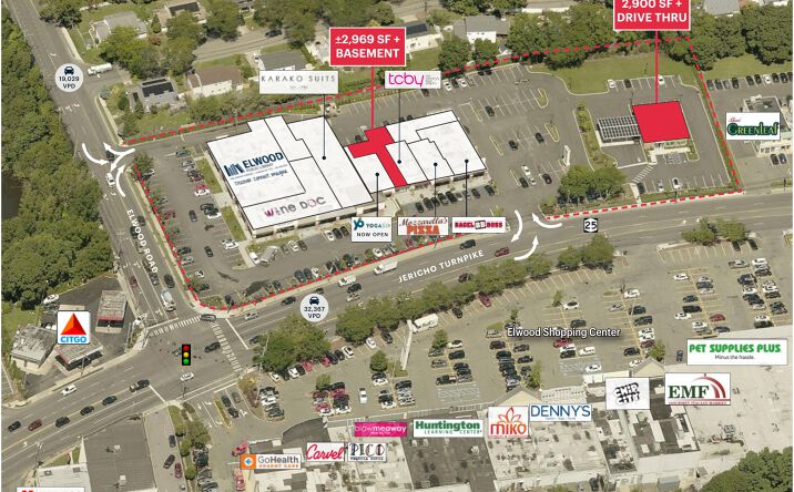 Pictures of Retail property located at 1941 Jericho Turnpike, Elwood, NY 11746-4813 for lease - image #1