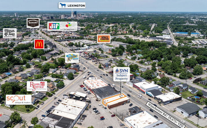 Pictures of Retail property located at 940 Winchester Road, Lexington, KY 40505 for lease - image #1