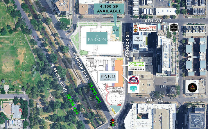 Pictures of Retail, Restaurant property located at 990 Cherokee Street, Denver, CO 80204 for lease - image #1