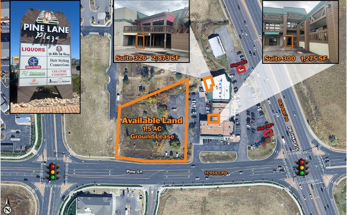 Pictures of Retail, Land property located at 12543 N. HWY 83, Parker, CO 80134 for lease - image #1