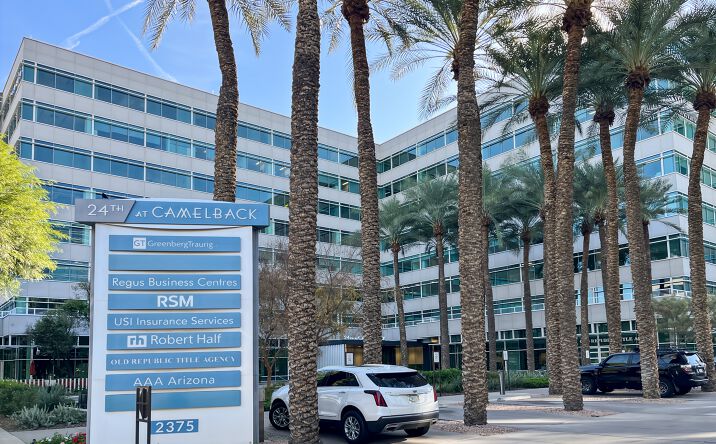 Pictures of Office property located at 2375 E. Camelback Road, Suite 600,, Phoenix, AZ 85016 for lease - image #1