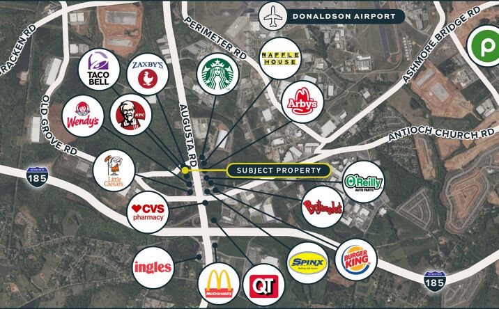 Pictures of Land property located at Augusta Rd & Sterling Grove Rd, Piedmont, SC 29673 for lease - image #1