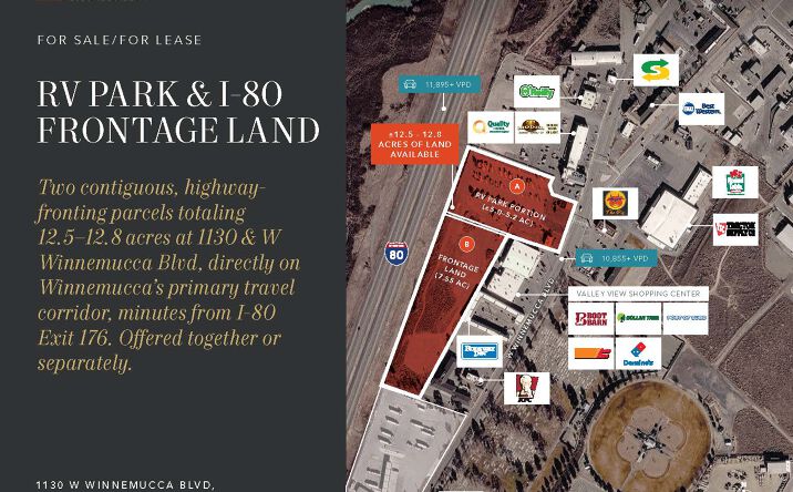 Pictures of Retail, Land property located at 1130 W Winnemucca Blvd, Winnemucca, NV 89445 for lease - image #1