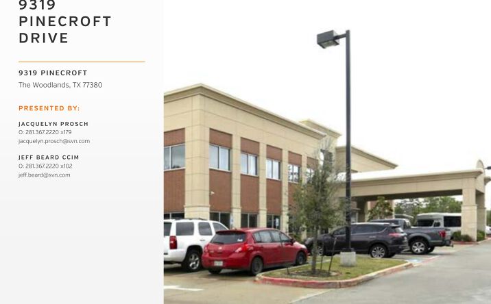 Pictures of Office property located at 9319 Pinecroft Drive, The Woodlands, TX 77380 for lease - image #1