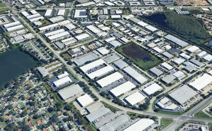 Pictures of Industrial property located at 3415 Bartlett Blvd, Orlando, FL 32811-6401 for lease - image #1