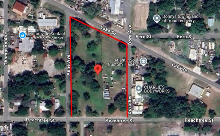 Pictures of Land property located at 1408 W Peachtree St, Cocoa, FL 32922 for lease - image #1