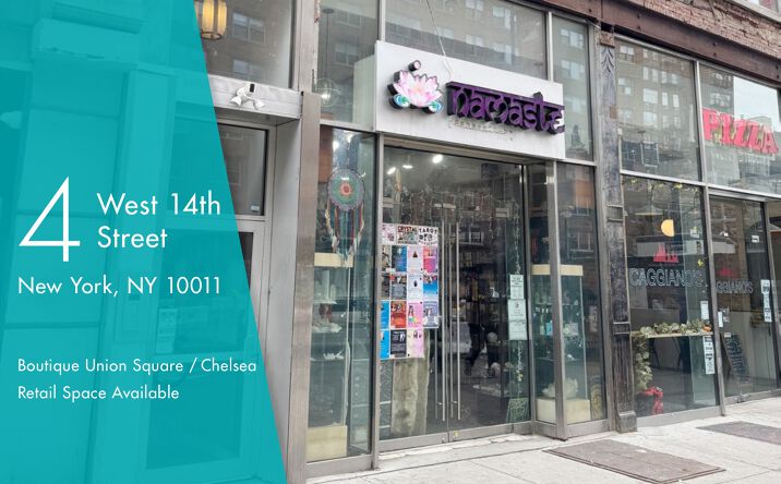 Pictures of Retail property located at 4 West 14th Street, New York, NY 10011 for lease - image #1