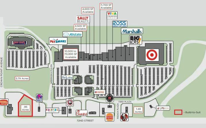 Pictures of Land, Retail property located at 6026 N 72nd St, Omaha, NE 68134 for lease - image #1