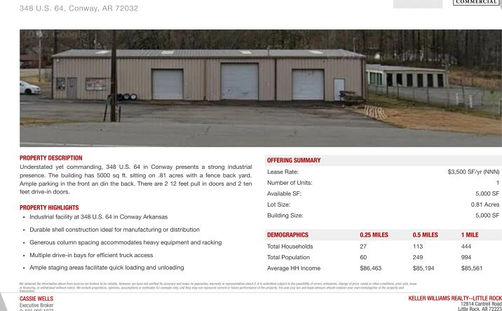 Pictures of Industrial property located at 348 U.S. 64, Conway, AR 72032 for lease - image #1