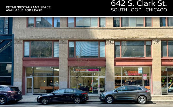 Pictures of Retail, Restaurant property located at 642 S. Clark St., Chicago, IL 60605 for lease - image #1
