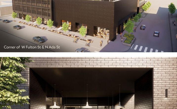 Pictures of Retail property located at 1353 W Fulton St, Chicago, IL 60642 for lease - image #1