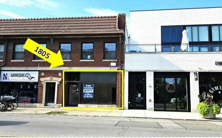 Pictures of Retail property located at 1805 Central Street, Evanston, IL 60201 for lease - image #1