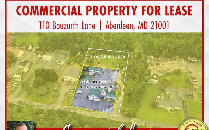 Pictures of Office, Land property located at 110 Bouzarth Lane, Aberdeen, MD 21001 for lease - image #1