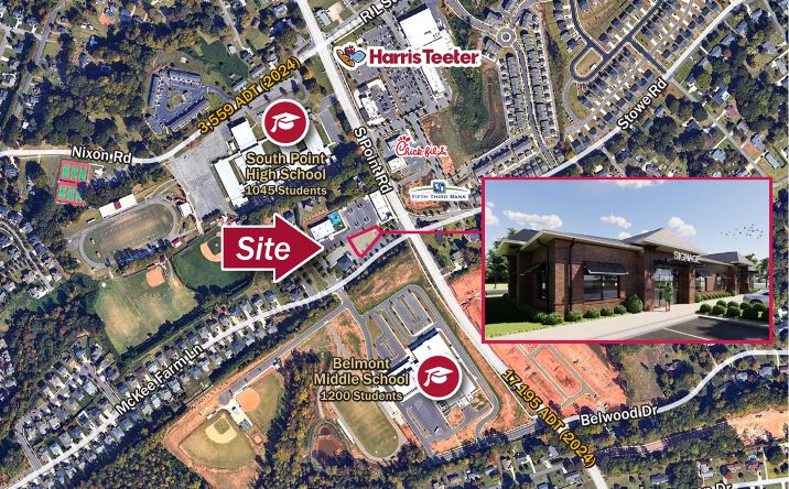 Pictures of Office property located at South Point Road, Belmont, NC 28012 for lease - image #1