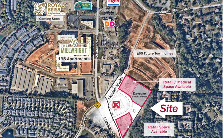 Pictures of Retail, Office property located at West Catawba Ave & Nantz Rd., Cornelius, NC 28031 for lease - image #1