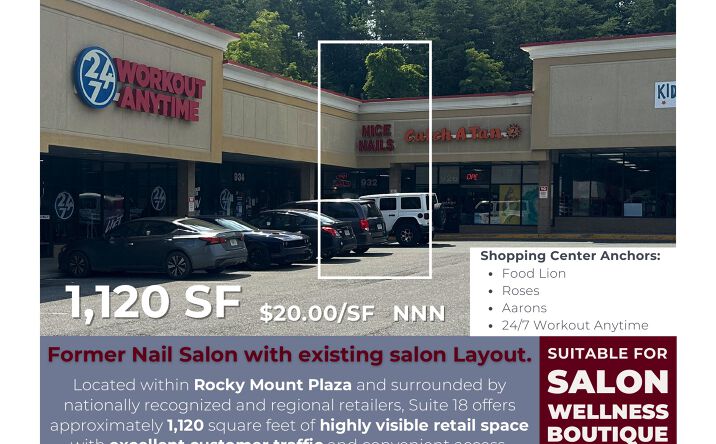 Pictures of Retail property located at 932 Tanyard Rd, Rocky Mount, VA 24151 for lease - image #1