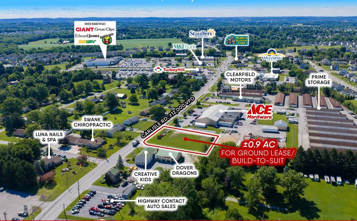 Pictures of Land property located at 4072 Carlisle Rd, Dover, PA 17315 for lease - image #1