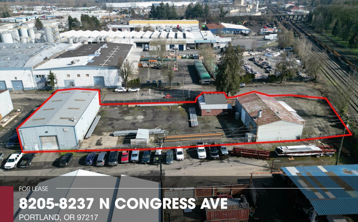 Pictures of Industrial property located at 8205-8237 N Congress Ave, Portland, OR 97217 for lease - image #1