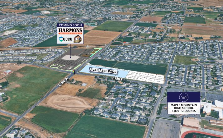 Pictures of Retail, Land property located at North 2550 East, Spanish Fork, UT 84660 for lease - image #1