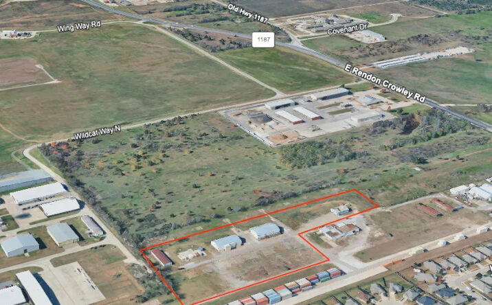 Pictures of Industrial, Land property located at 1010-1100 E Rendon Rd, Burleson, TX 76028 for lease - image #1