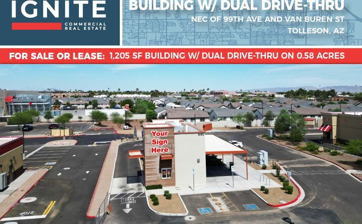 Pictures of Retail, Restaurant property located at 445 N 99TH AVE, TOLLESON, AZ 85353 for lease - image #1