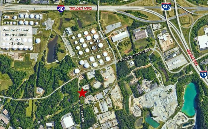 Pictures of Industrial, Land property located at 1021 Tarrant Road, Greensboro, NC 27409 for lease - image #1