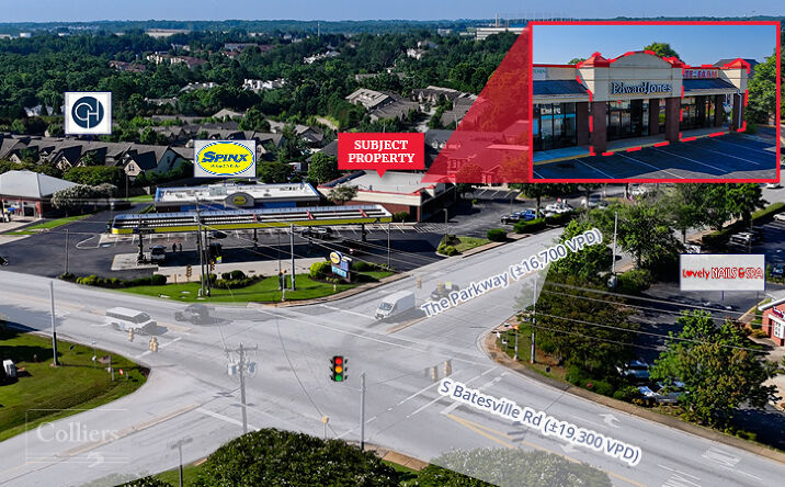 Pictures of Retail property located at 420 The Parkway, Greer, SC 29650 for lease - image #1