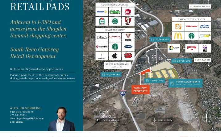 Pictures of Retail property located at Mt Rose Highway and S Virginia Street, Reno, NV 89511 for lease - image #1