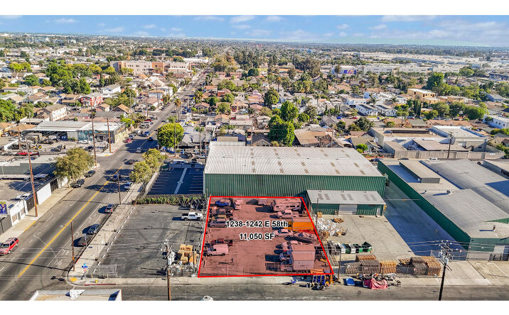 Pictures of Industrial, Land property located at 1238-1242 E 58th Pl, Los Angeles, CA 90001 for lease - image #1